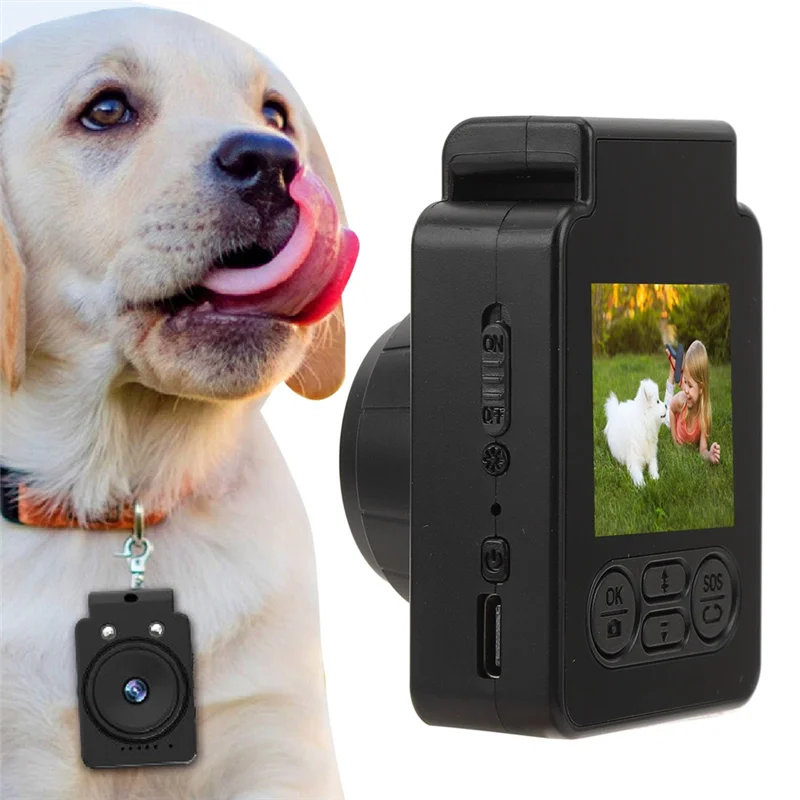 ABGI-Body Cam Sport Camcorder 2K Strap Style Light Video Recording Electronic Anti Shake