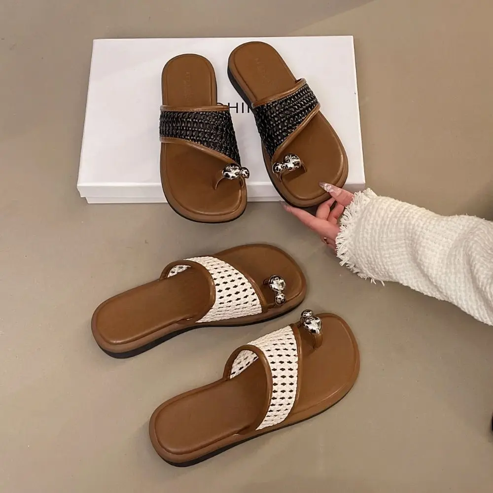 

Удобные шлепанцы на плоской подошве из ПВХ, пляжная одежда на мягкой подошве, шлепанцы, сандалии, нескользящие тапочки с носком, женская ванная комната