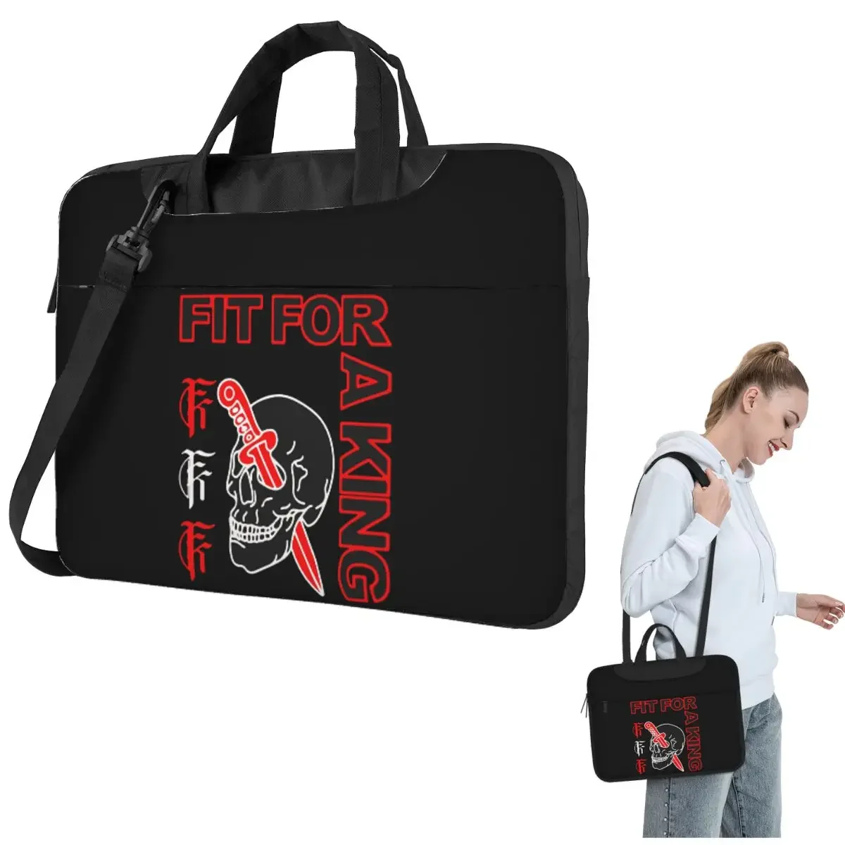 Copy Of Fit For A King Band Crossbody Laptop Bag Case Computer Bag Resistant Protective Notebook Pouch for Macbook Pro