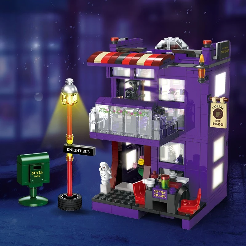 

Конструктор «Кофейня Рыцарей» 487 деталей, средневековый набор для сборки кафе, подарок для детей и взрослых, развивающая творческая игрушка-замок для самостоятельной сборки