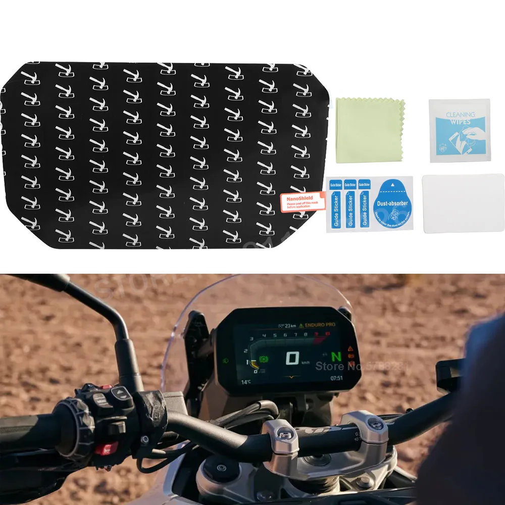 Motorcycle Instrument Film Screen Protector For BMW R1300GS 2024 R1250GS LC R1200GS ADV S1000XR 2019 C400X F850GS F750GS R1250R