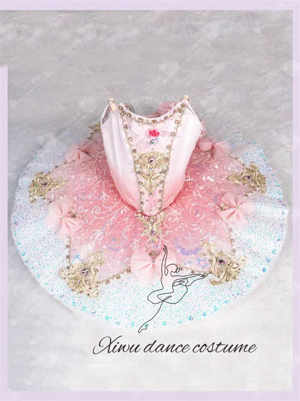 

Венецианский карнавал, вариации Эсмеральды, юбка для девочек, детей и взрослых, профессиональное балетное платье на заказ, платье для соревнований