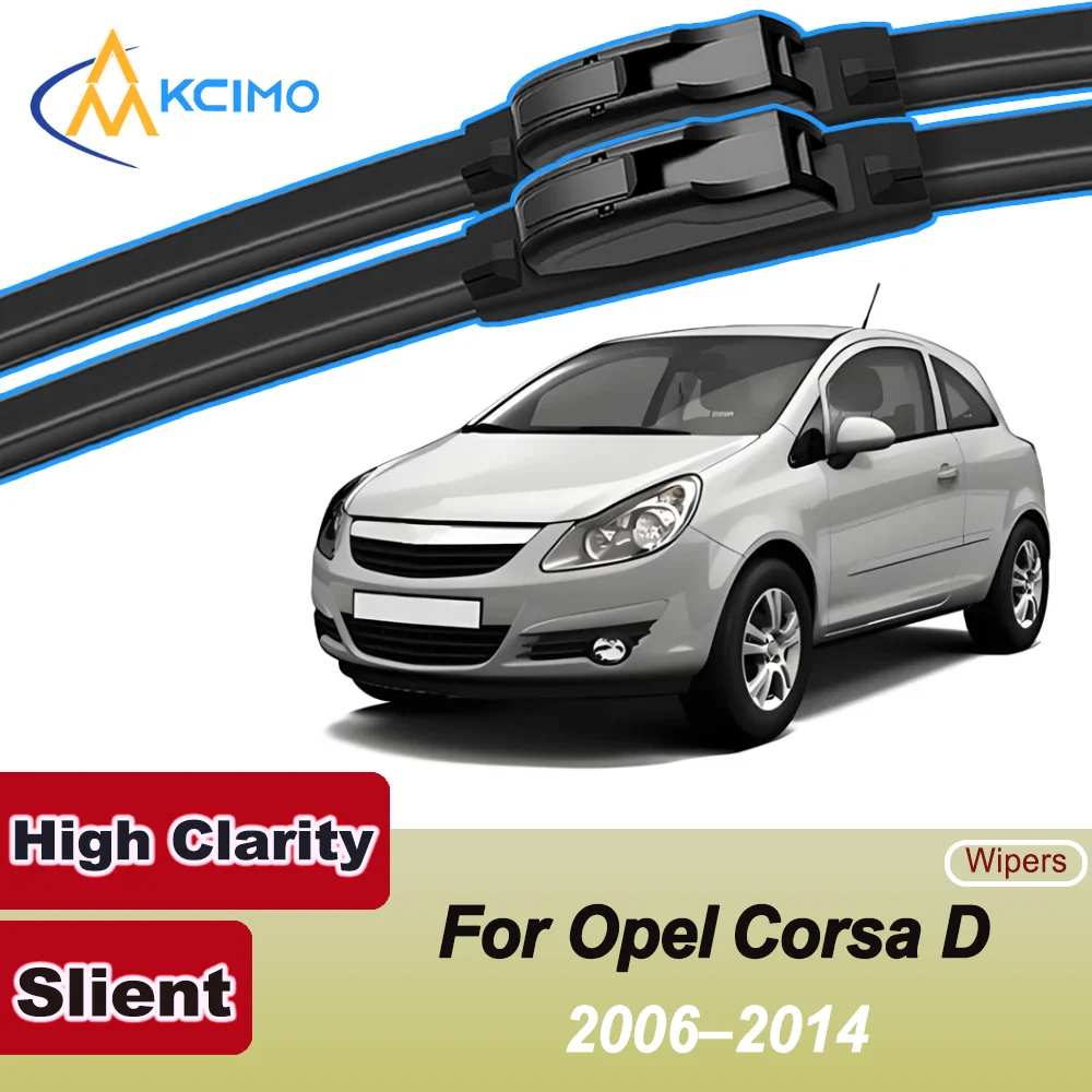

2PCS HD Car Windscreen Wipers for Opel Corsa D S07 2006-2014 Vauxhall Corsa Front Windshield Auto Wipers Blade Accessories 2014