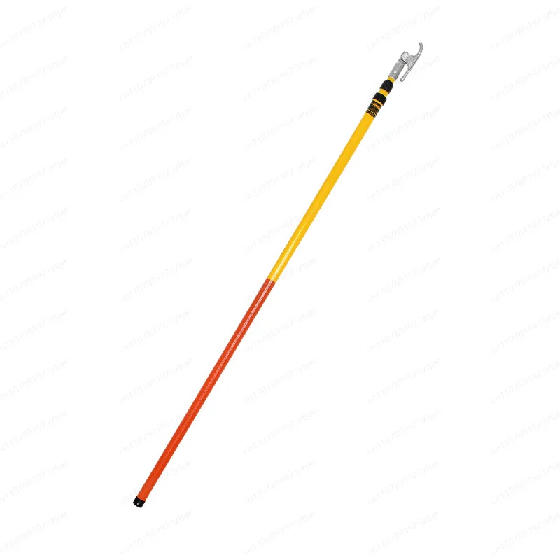 Triangle Fiberglass High Voltage Telescopic Hot Stick Operating Rod for Electric Power（1pcs）