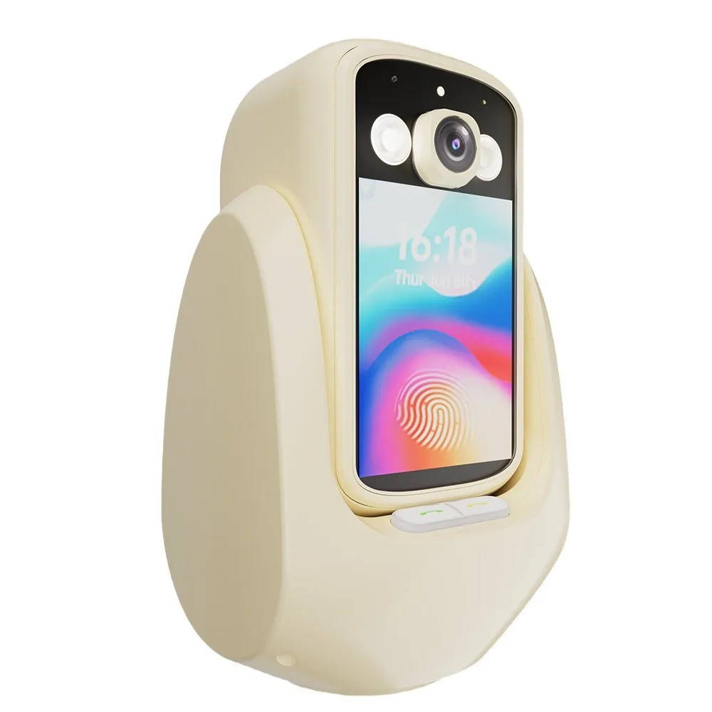 2.8Inch IPS Screen Video Phone 2MP 1080P One Key Call Wireless PTZ IP Dome Camera AI Humanoid Detection Security Baby Monitor