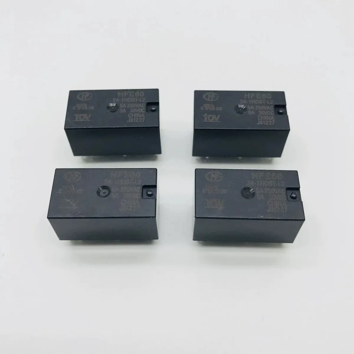 HFE60-24-1HDST-L2 024VDC one on one off 8-pin double coil 5A Hongfa magnetic holding relay