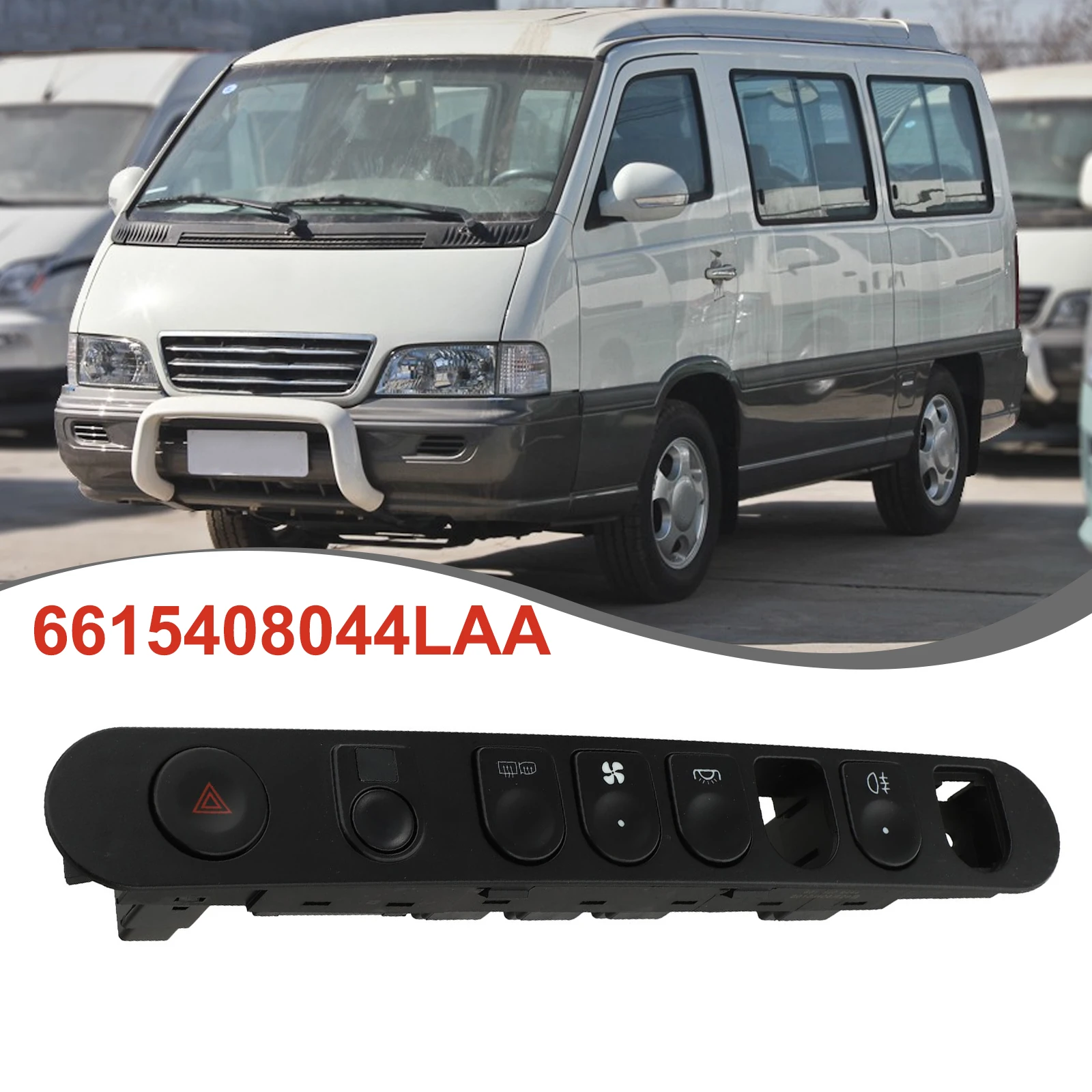 Replace Your Old Dashboard Switch with this Fog Light Button Switch for Ssangyong Istana MB100 Simple Installation Process