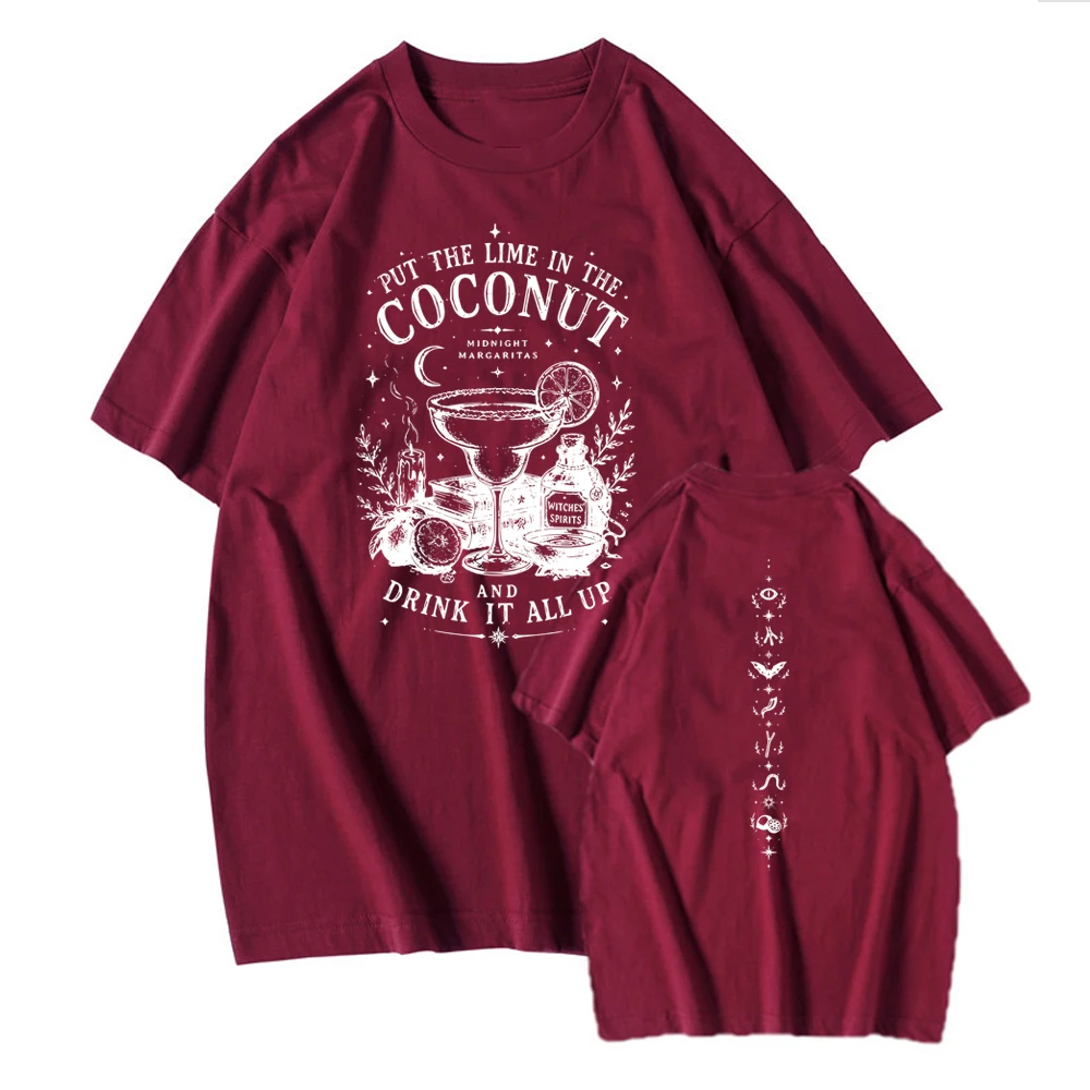 Praktisches Magic Shirt Midnight Margaritas T-Shirt Retro Halloween Grusel-Saison T-Shirt Vintage Hexenfilm T-Shirt Hexengeschenk für Sie – Detail 8