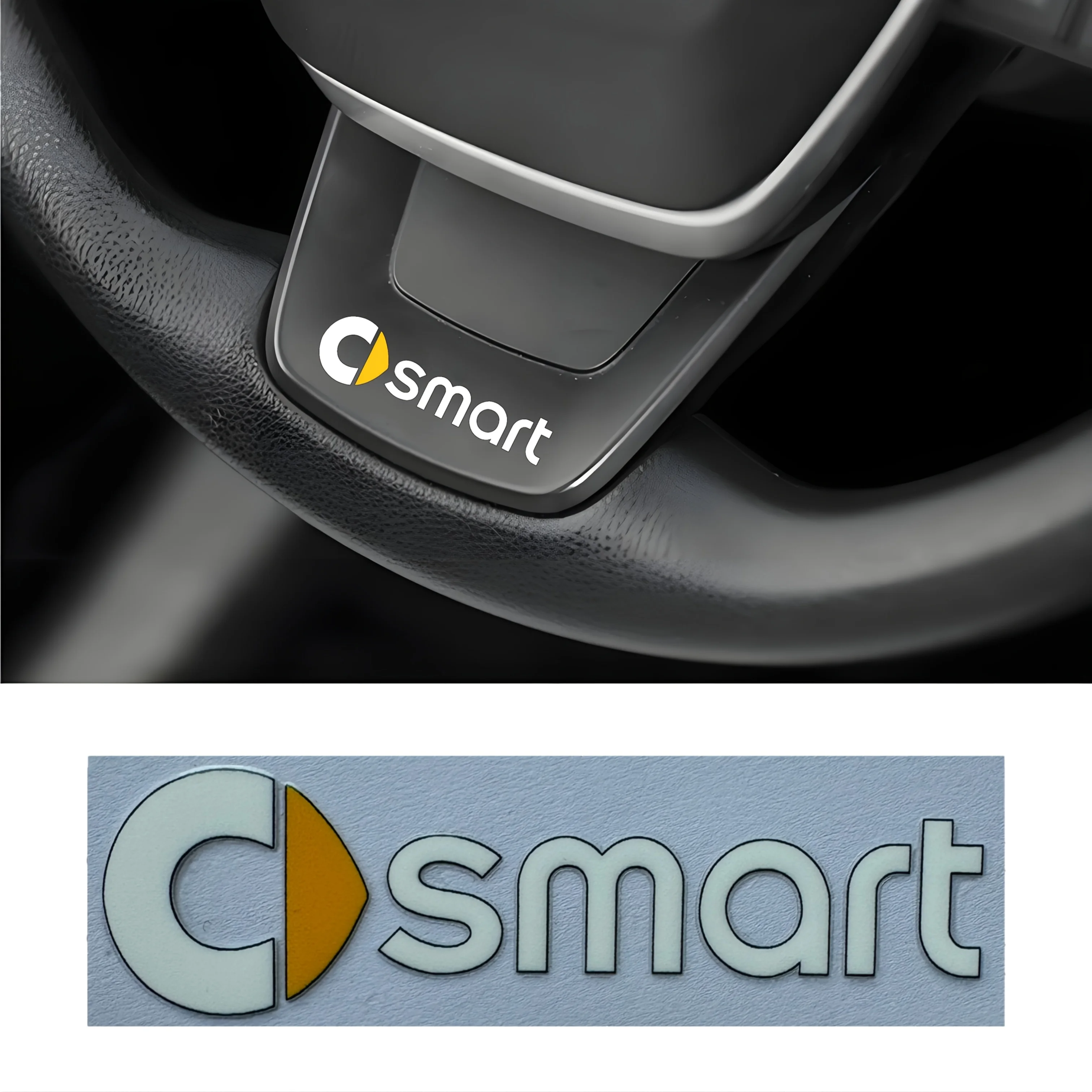 "calcomanía con emblema de coche inteligente para Fortwo 451 450 453 Fourfour EQ Cabrio Roadster Crossblade accesorios adhesivos de vinilo"
