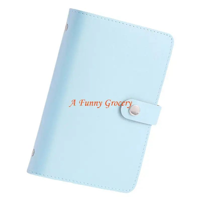 652e Paper Money Collection Album 50 Pockets Leather Money Holder Money Storage Book