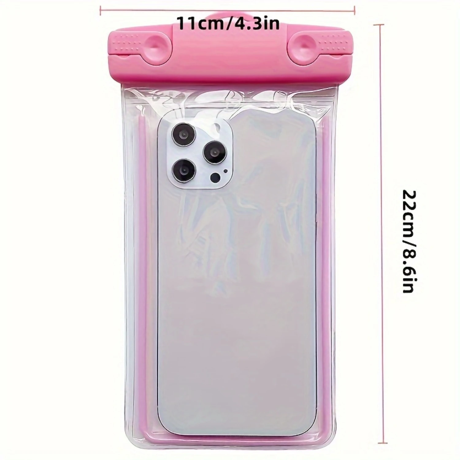 Waterproof Phone Pouch, Universal Beach Phone Bag for  14,13,12, , and More, Durable Waterproof Case for Swimming and Rainy Seas