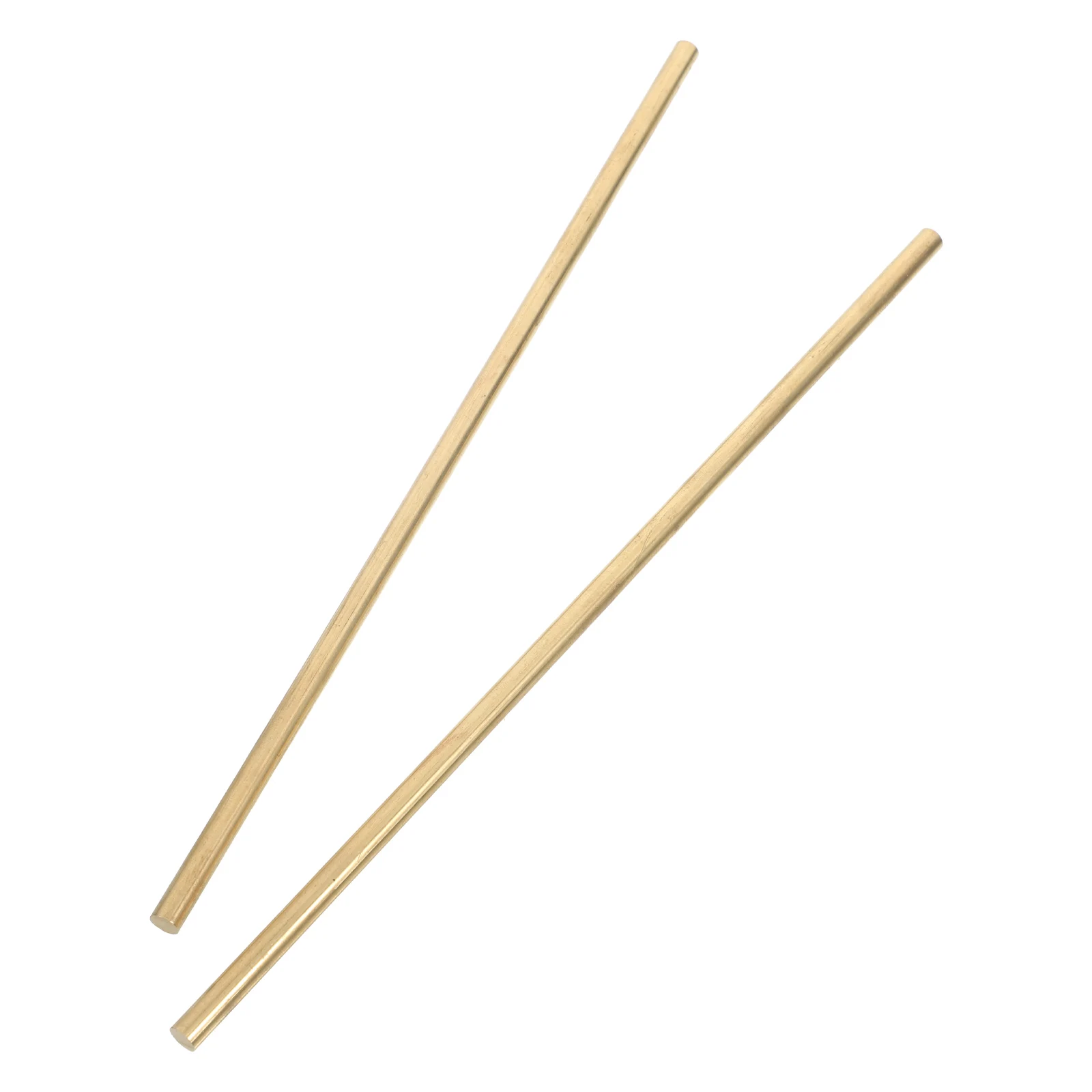 

2 Pcs Thermal Conduction Sticks Solid Brass Round Rods Lab Use Heat Transfer Experiment Demonstrator Physics Teaching Aid