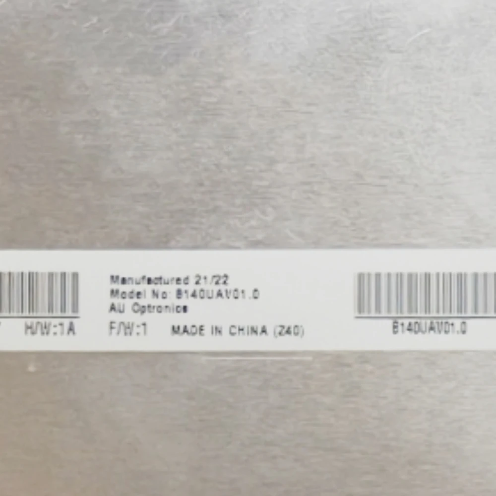 

B140UAV01.0 14.0 inch 1920x1200 Laptop LCD screen IPS