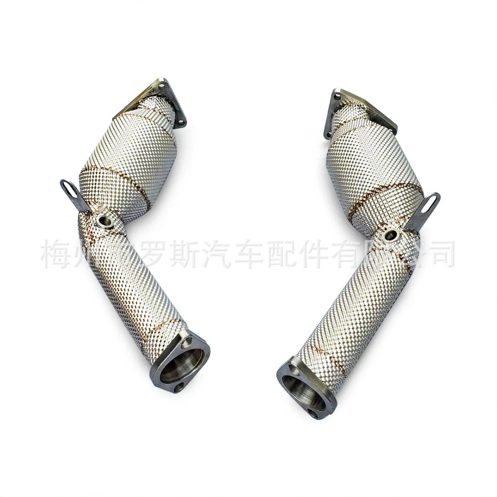 Suitable for Infiniti G37 3.7 2009-2016 Heat shield Stainless steel exhaust downpipe