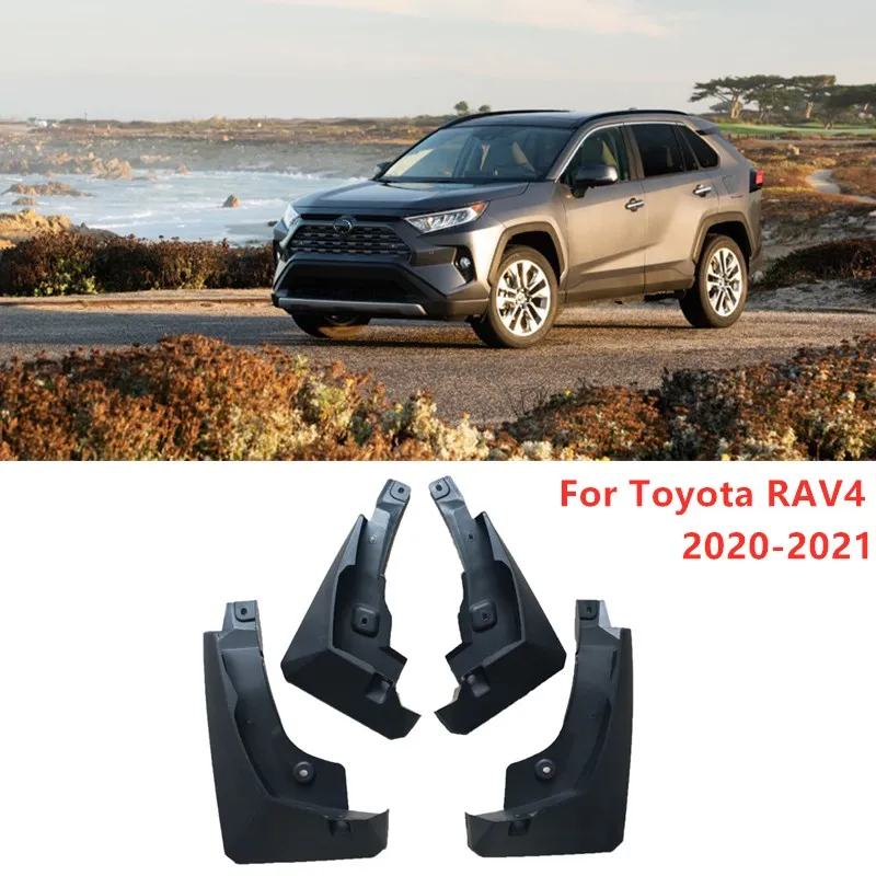 Strong Toughness Car Fenders Mudguards For Toyota RAV-4 2020-2021 RAV4 Car Accessories Mud Flaps Splash Guard