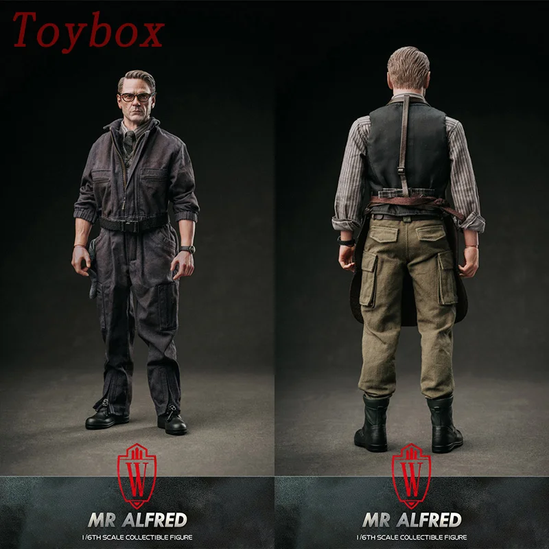 

DAFTOYS x E.JOE custom F026 1/6 Collectible Movable Action Figure Alfred Butler Simulation 12" Full Set Dolls Fans Hobby Gifts