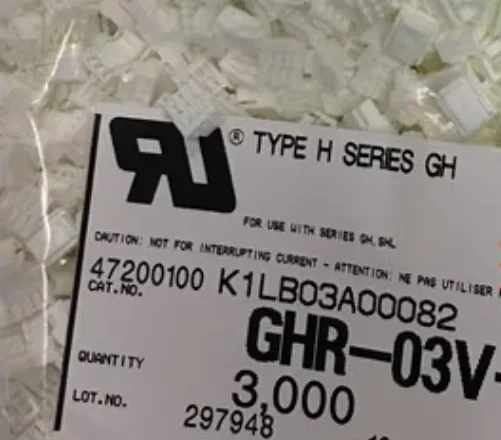 100pcs/lot GHR-03V-S legs width:1.25 100% New