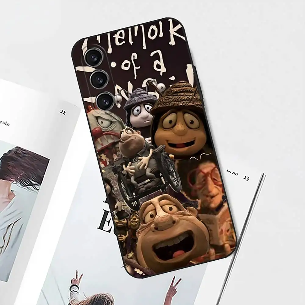 حافظة هاتف M-Memoir لهاتف Samsung S25، S24، S21، S22، S23، S30، Ultra، S20، Plus، Fe، Lite، Note، 10 غلاف ناعم أسود