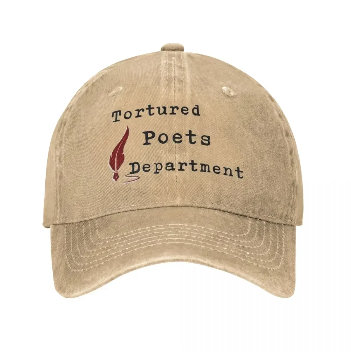 Tortured Poets Department Music Men Women Baseball Cap Distressed Cotton Caps Hat Vintage Outdoor Running Adjustable Sun Cap