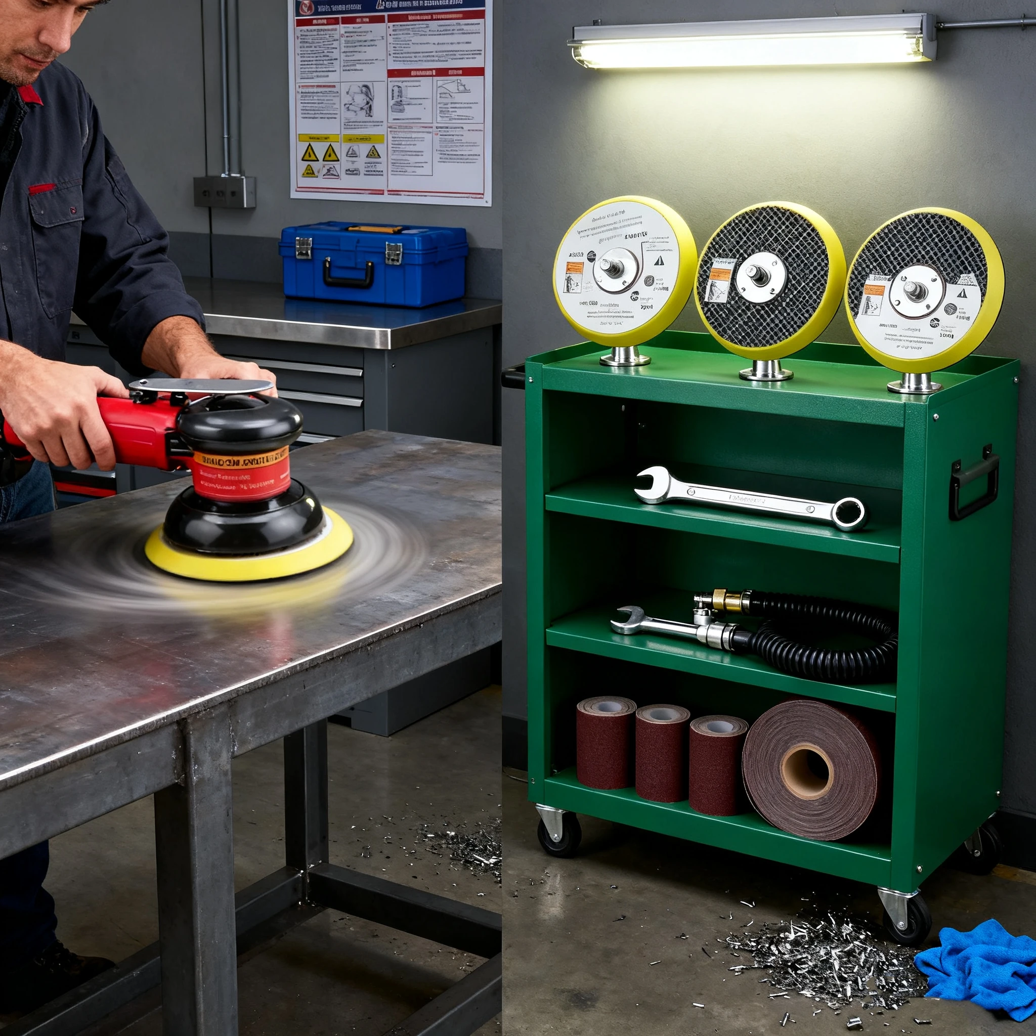 

2 дюйма, 3 дюйма, 5 дюймов, подложка M6/M8, полировальный шлифовальный диск, подложка и для пневматической шлифовальной машины/матовый лист, детали пневматического инструмента