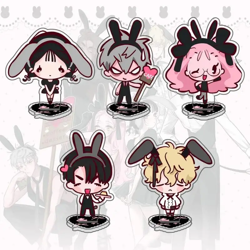 Anime Acrylic Standing Plates Alien Stage Ivan & Till Figures Acrylic Stand Model Action Figure Models Desktop Ornaments Gifts