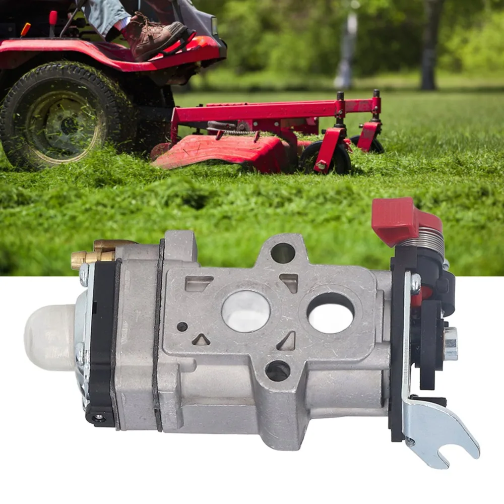 Aluminium Mower Carburetor Red Handle Carburetor Assembly Brush Cutter Carburetor Easy Start Function for TJ45 TJ45E KBH45A