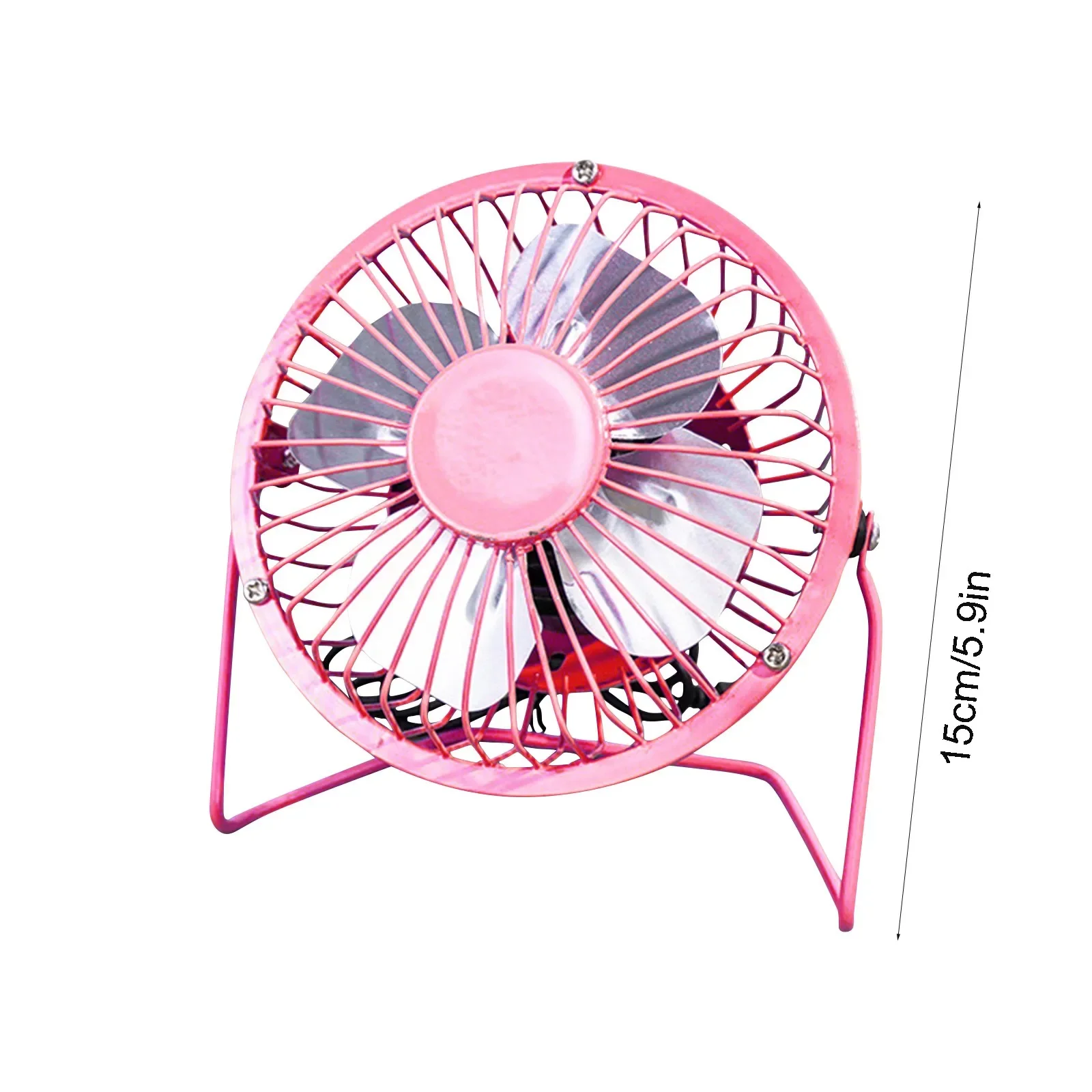 Portable and Convenient 4-inch 6-inch 8-inch USB Mini Fan Iron Art Small Fan Office Computer Electric Fan