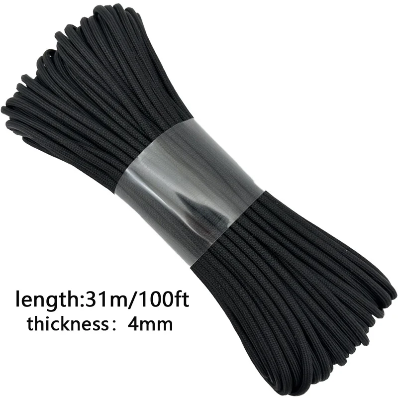Neue Farben 100FT 31M Hochwertiges Paracord 550 Typ III 7-Strang Mehrfarbiges Seil für Wandern Camping DIY Handgemachtes Seil Großhandel – Detail 8