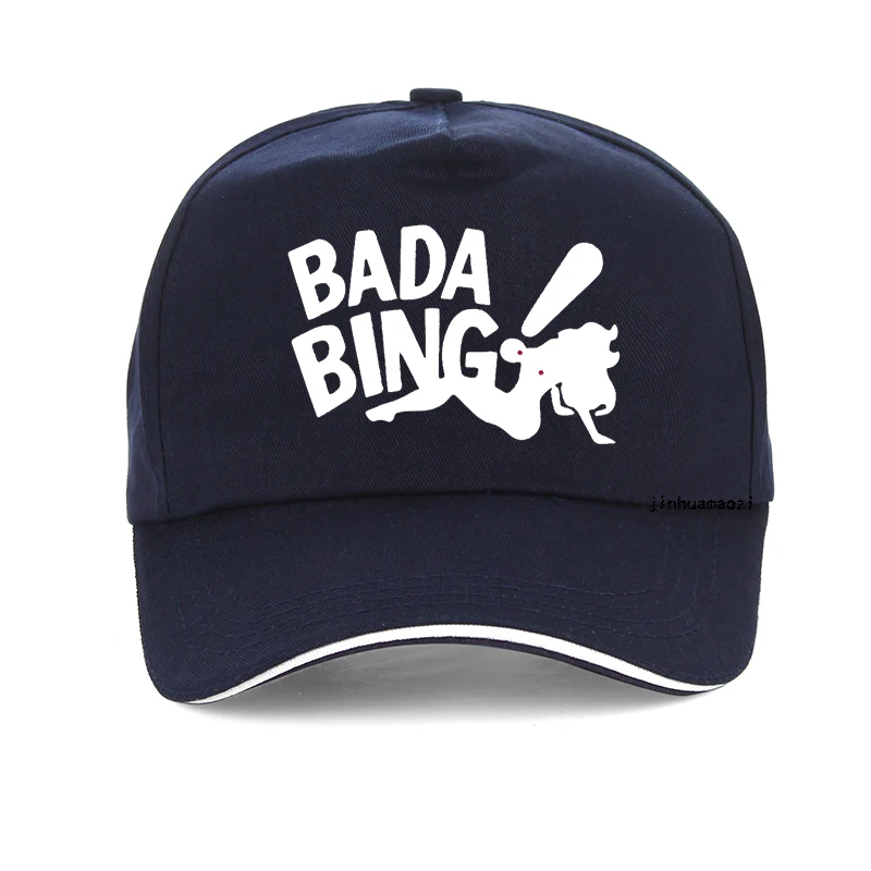 The Sopranos Bada Bing Men\'s Baseball Cap Crime Drama Tv Series Bada Bing Dad hat Fashion Tony Soprano The Sopranos bonnet