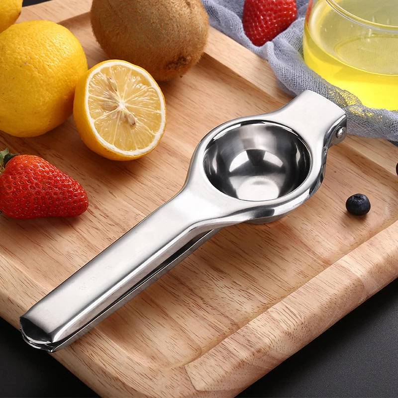 2026 Upgrade Manual Citrus Juicer 304 Stainless Steel Lemon Orange Press Efficient Hand Squeezer Extractor for Kitchen Home Use view 2