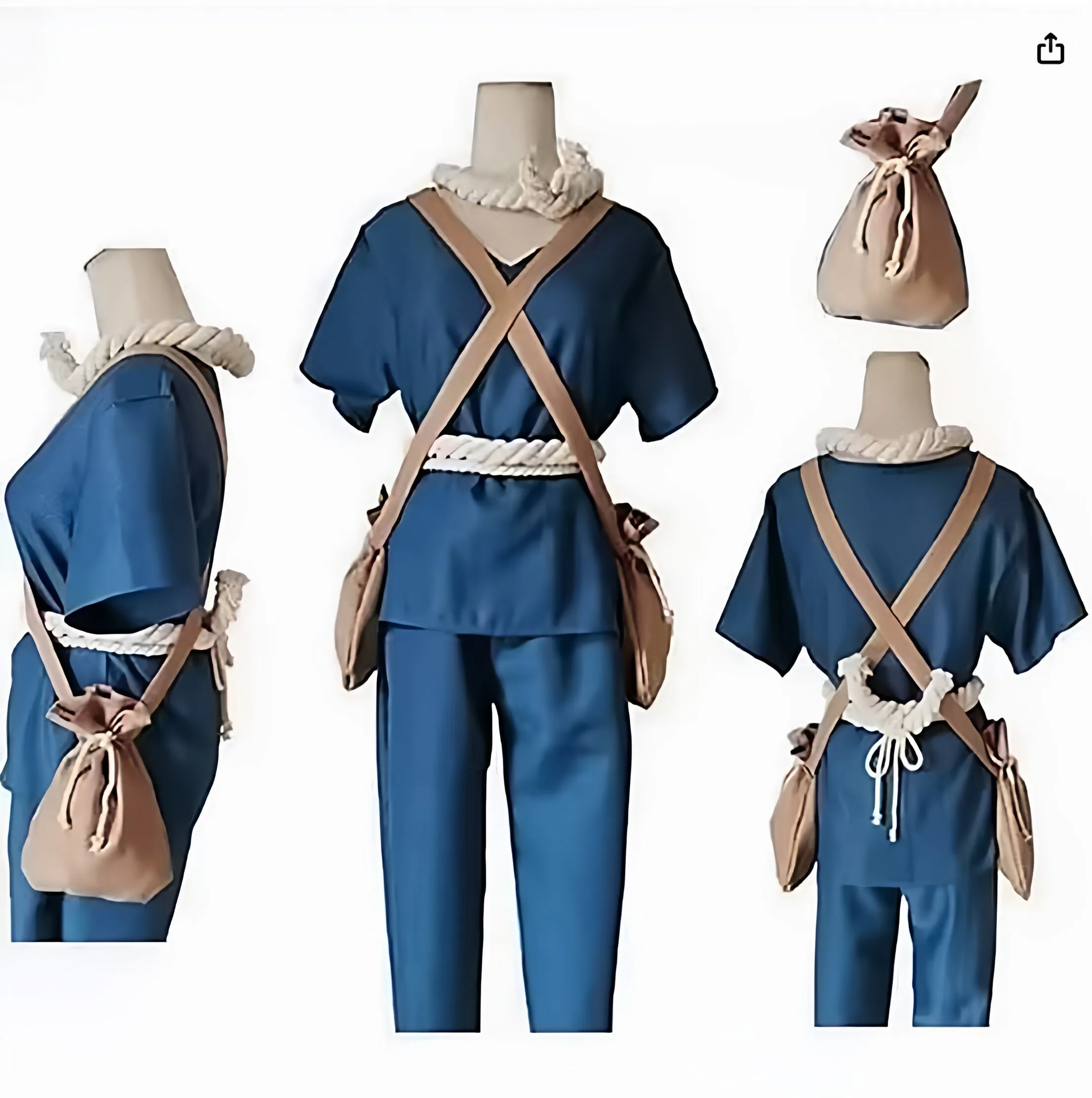 Anime Dr.STONE Chrome Cosplay Costume  For Men Women Halloween Carnival Party Dress Up Anime Role-play Clothing