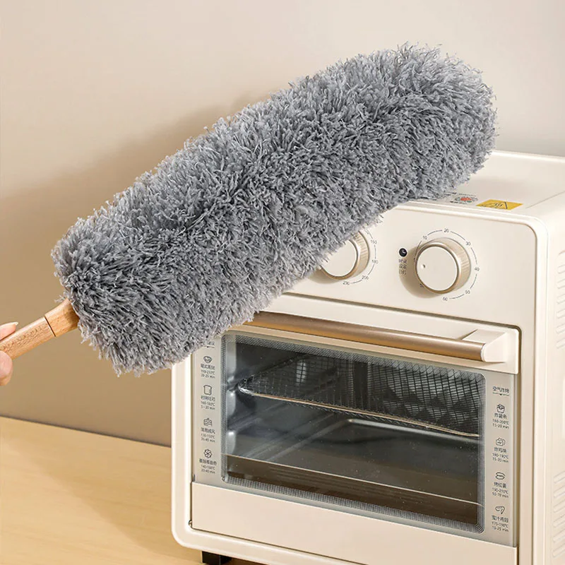 Feather Duster Household Electrostatic Dust Duster Extended Retractable Cleaner Wool Dust Duster Car Desktop Dust Duster