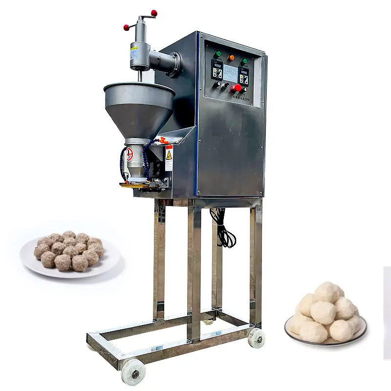 

Giant Commercial Meatball Maker Use Solid Fish Meat Ball Make Meatball Roll Machine To Make Meatball