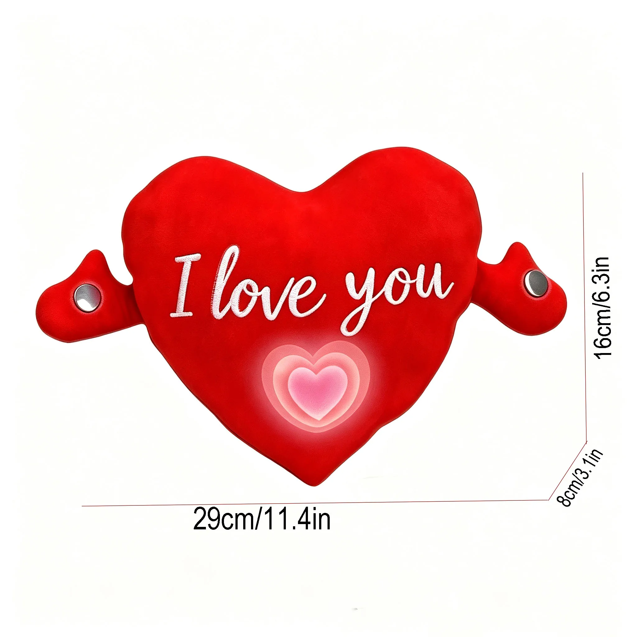 Love sensor beating children's plush toy couple fruit music interactive plush animal touch rhythm game