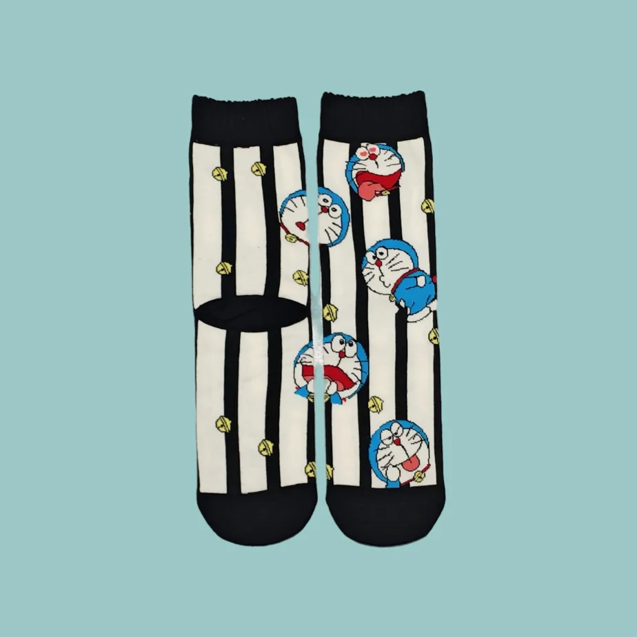 مجموعة أنيمي الكرتون ل عبقور الجوارب فتاة صبي بتمشيط القطن منتصف أنبوب المرأة جورب لطيف الرجال الجوارب النسائية الضروريات اليومية