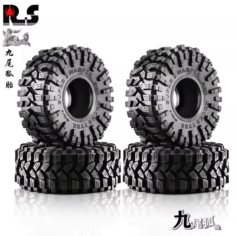 1.9-inch Universele Negen-Tailed Fox Foetus voor 1/10 RC Crawler Auto AXIALE SCX10 Traxxas TRX4 Defender Upgrade DIY Accessoires