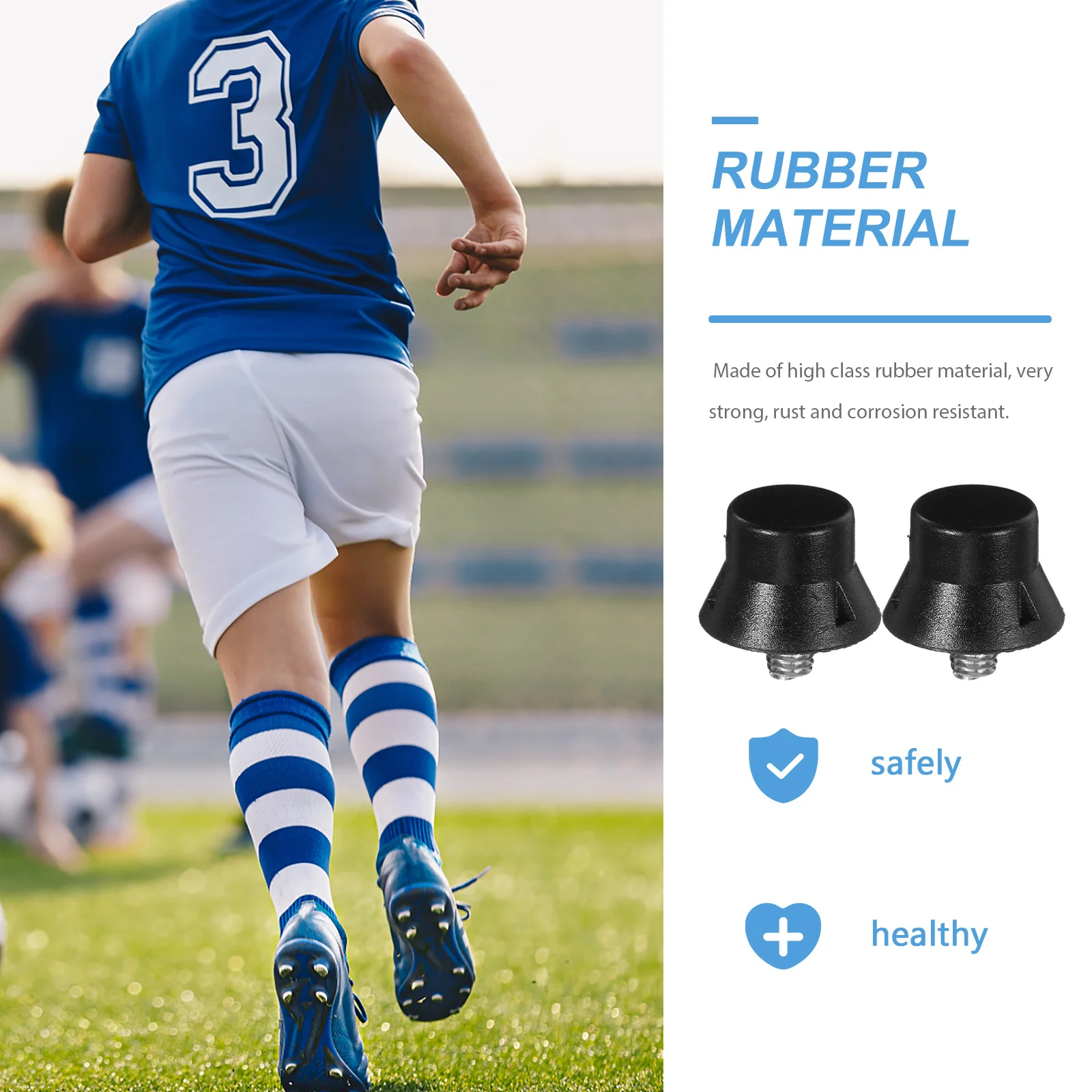 

25Pcs Running Shoes Spikes Rubber Material Anti-Rust Needle Track Spike for Sports Shoes Accessories