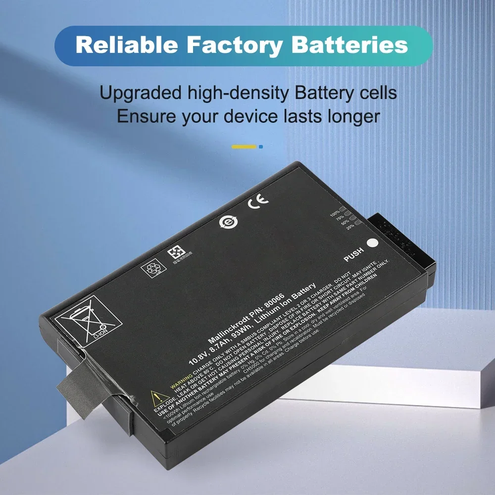 ETESBAY 80066 Replacement Instrument Battery for Agilent Inspired Energy NI202  NI2020ED NI2020OL24 NI2020TS24 NI2020A24 NI2020H