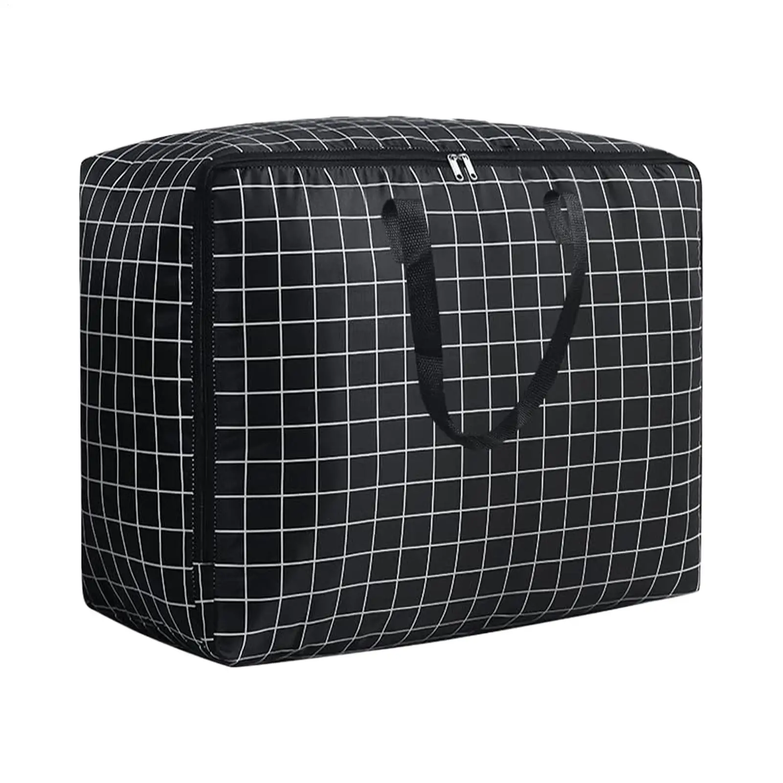 Extra Large Hand-held Folding Travel Bag Thickening Large Capacity Waterproof Luggage Storage Bag, Moving Packing Woven Bag 75L