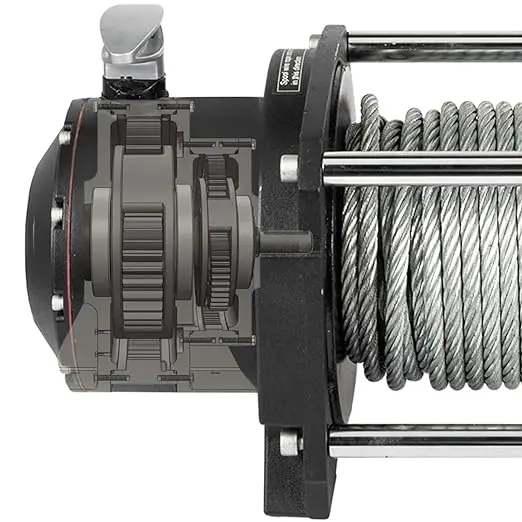 for-High Quality 11000/15000LBS Marine Single Drum Hydraulic Winch Boat Lifting and Crane Application for Off Road Vehicle Car#