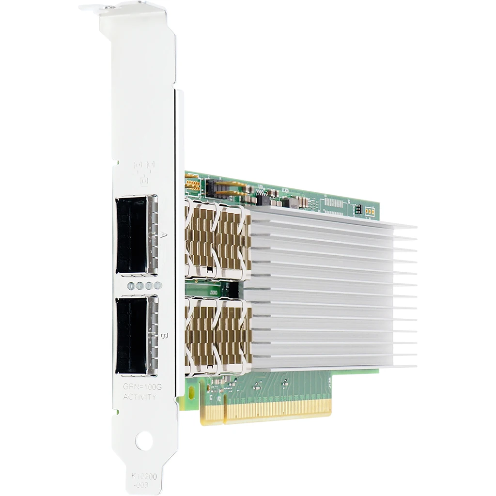 100G PCIe 4.0 X16 Server-NIC Dual QSFP28 Port Intel E810 Ethernet-Adapter mit SR-IOV für Cloud-Virtualisierung VMware Linux – Detail 5