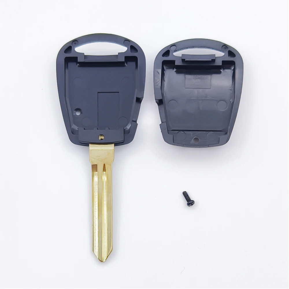 Xinyuexin Car Key Shell for Hyundai ILoad IMax Getz Accent for Kia Rio Picanto Carens 1 Button Side Blank Remote Key 2 Pcs/lot