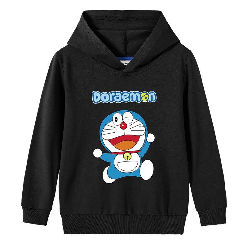 ملابس أطفال عبقور مرحة للأولاد والبنات بلوزات بأكمام طويلة لخريف وشتاء قطع علوية بقلنسوة #3