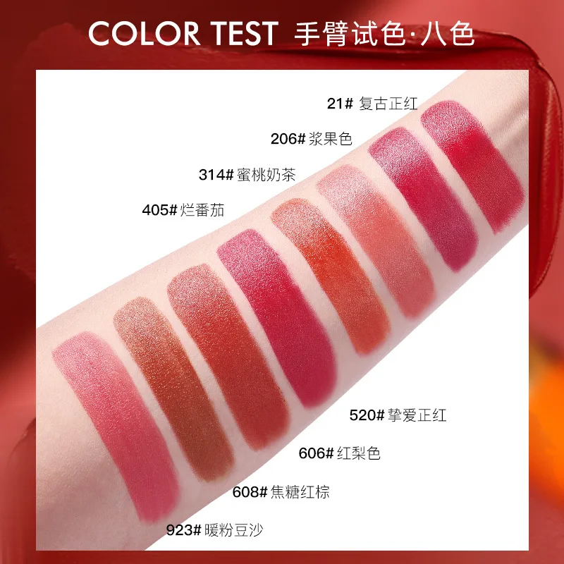 Makeup lipstick set matte Lip stick Moisturizing Mist Lip Balm Gift Box Lipsticks 8 colors gift box