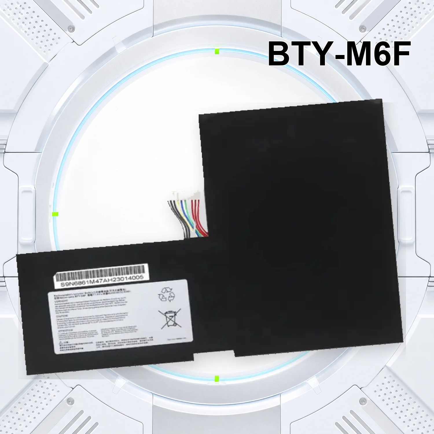 BTY-M6F 11.4V 47.3Wh Replacement Laptop Battery for MSI GS60 2PC 2PE 2PL 2QC 2QD 2QE 6QC 6QE PX60 GS70 MS-16H2 MS-16H4