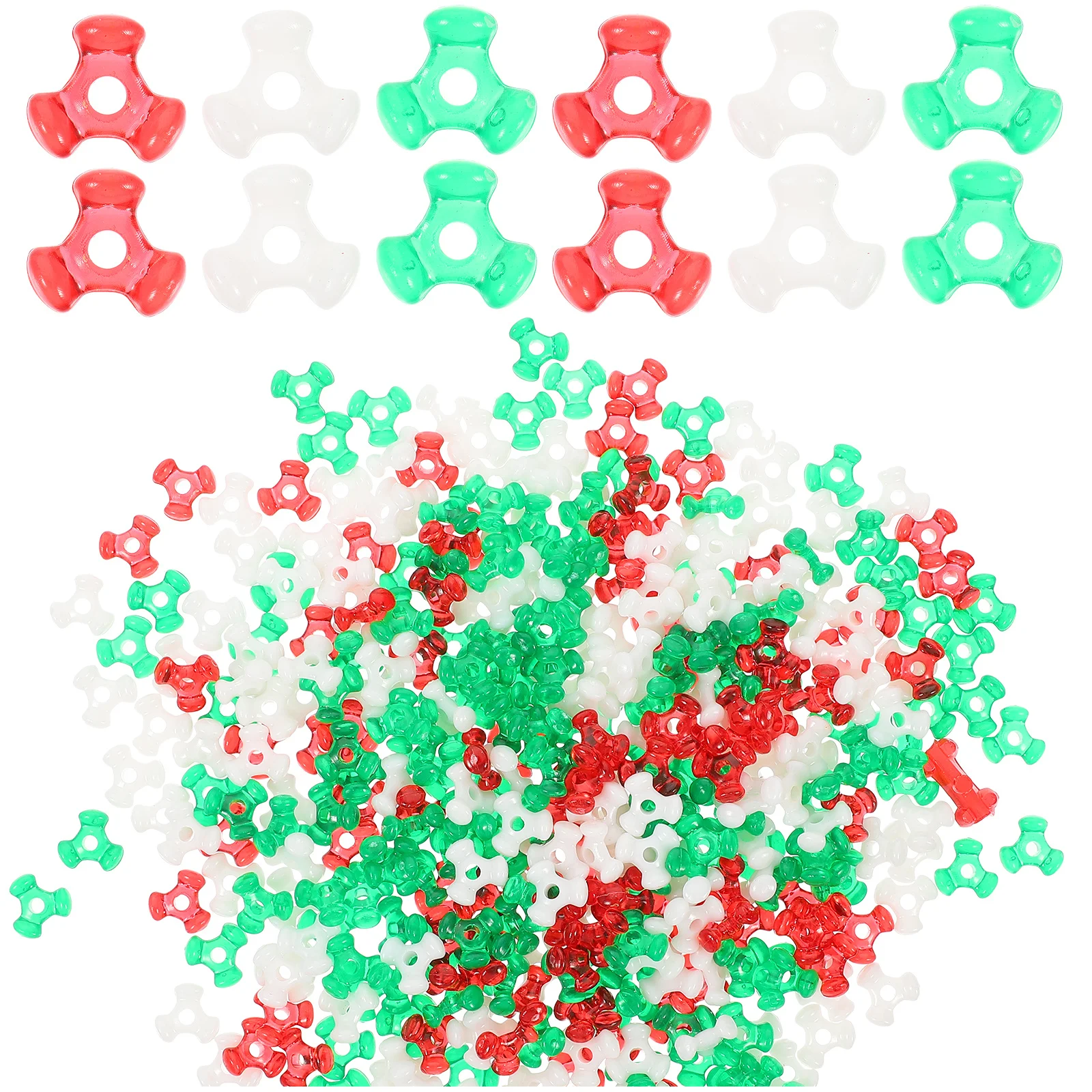 

1000Pcs Loose Beads for Jewelry Making DIY Accessories Craft Projects Dress Decoration Gift Set Multicolor DIY Beads