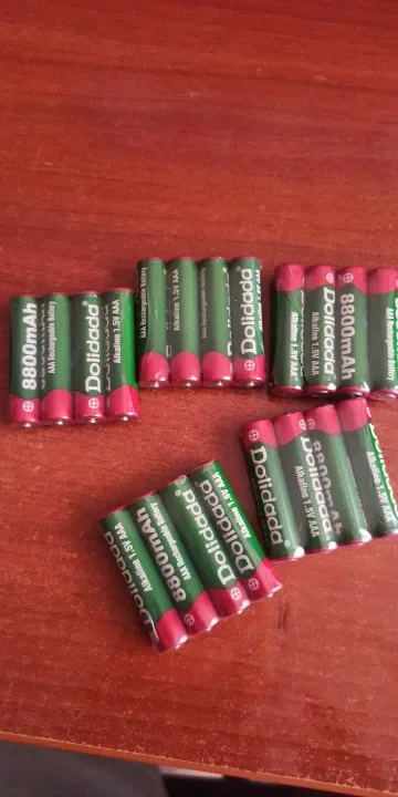 

AAA and AA Rechargeable Batteries USB Lithium-ion 3400mWh 1.5V AA Rechargeable Batteries+800mWh 1.5V AAA Battery+ Type-C Cable