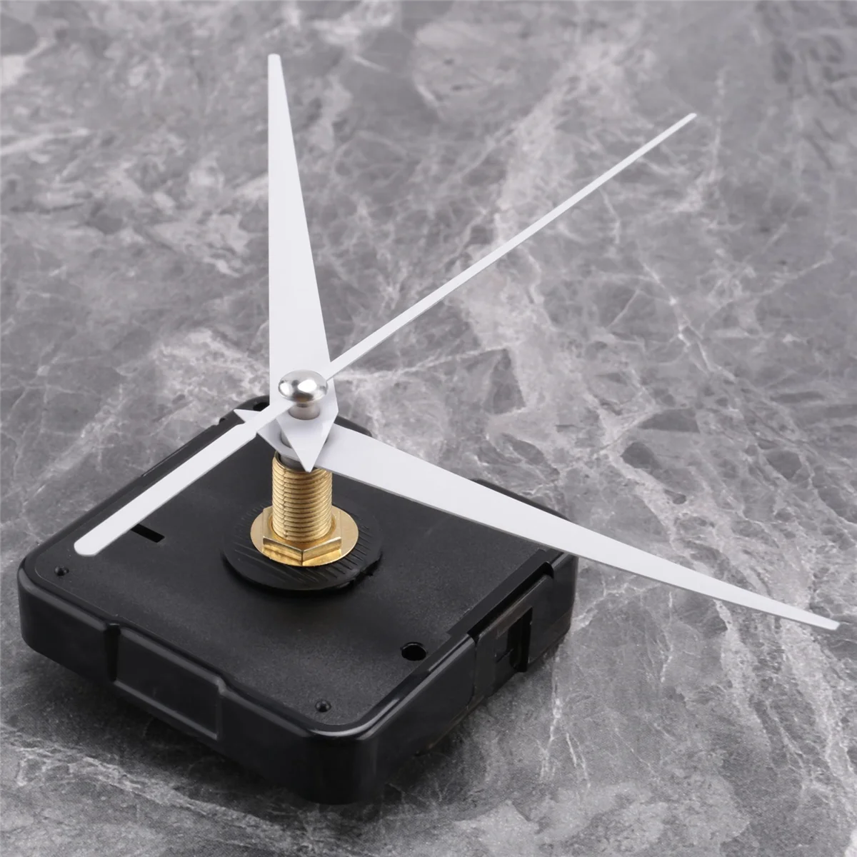 آلية ساعة عزم دوران عالية DIY، أقصى سمك القرص 3/ 10 بوصة، إجمالي طول العمود 4/5 بوصة (أبيض) TQ