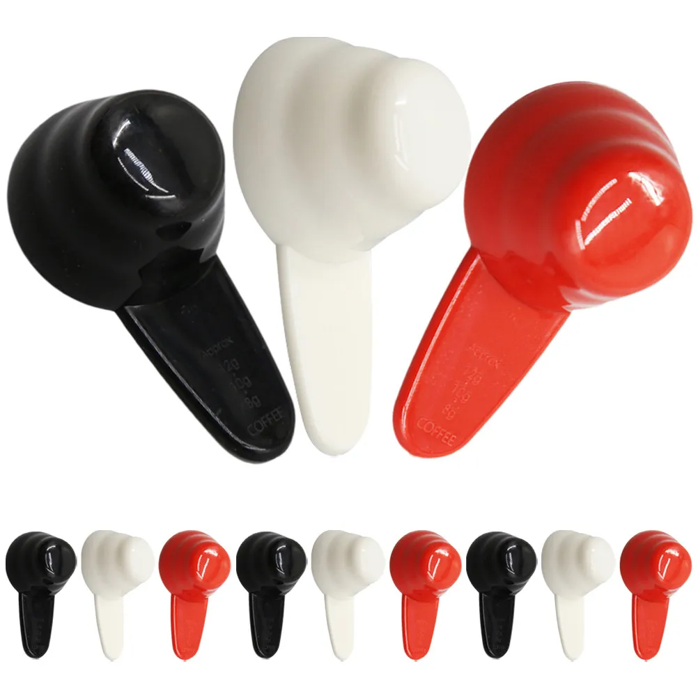 

12Pcs Coffee Scoop Set Plastic Measuring Spoons for Coffee Powder Tea Sugar Salt Milk Powder Multi-Function Kitchen Scoop