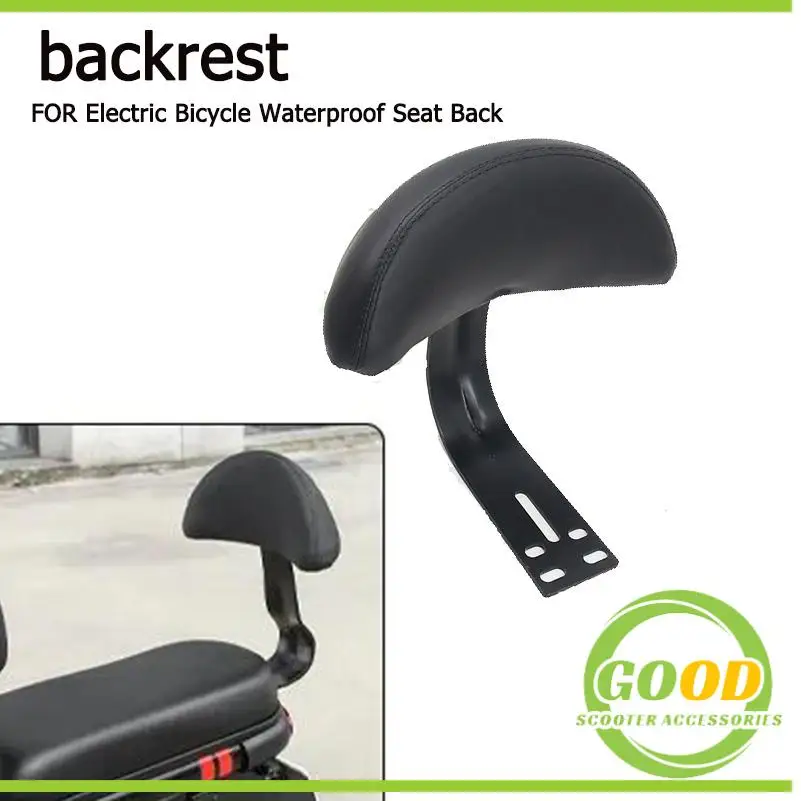 Bicycle Backrest Electric Bicycles Seat Cushion Universal Rear Bike Convenient Cycling Electric Bicycle Waterproof Seat Back
